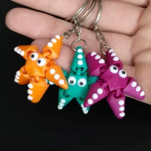 Deniz Yıldızı Tasarımlı Anahtarlık