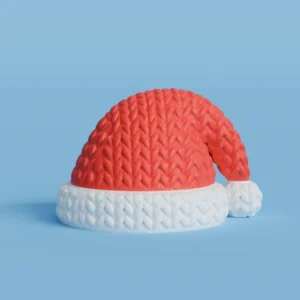 Noel Baba Şapkası Anahtarlık