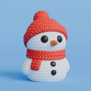 Kardan Adam Tasarımlı Anahtarlık