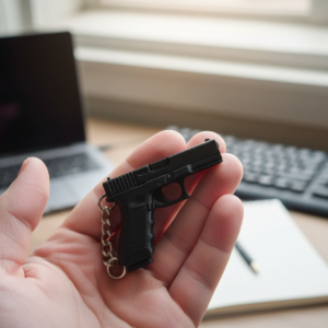 Glock Tabanca Tasarımlı Anahtarlık