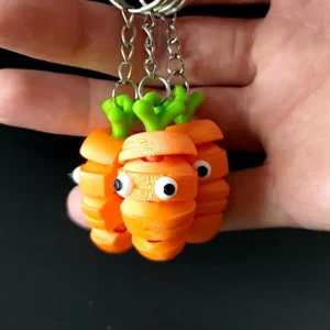 Havuç Tasarımlı Anahtarlık