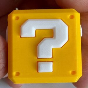 Süper Mario Şans Kutusu Tasarımlı Anahtarlık