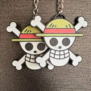 One Piece Temalı Anahtarlık